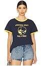 view 1 of 4 Montauk Boxy Ringer Tee in Navy