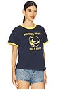 view 2 of 4 Montauk Boxy Ringer Tee in Navy