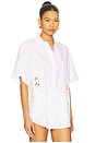 view 2 of 4 Amy Lace Shirt in White Lace