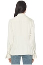 view 3 of 4 BLUSA POPOVER in Ivory