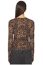 view 3 of 4 Luca Printed Long Sleeve in Leopard