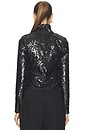 view 3 of 5 Lucy Sequin Turtleneck in Black