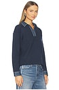 view 2 of 4 Marie Denim Polo in Denim