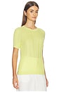 view 2 of 4 Teresa Rib Short Sleeve in Endive