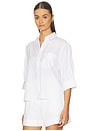 view 2 of 4 Lucia Poplin Shirt in White