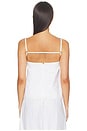 view 3 of 5 Maggie Emb Cami in White
