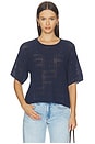 view 1 of 4 CAMISETA CUELLO REDONDO MORGAN  in Navy