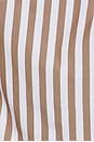 view 5 of 5 Lucia Shirt in Brown Stripe