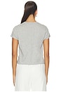 view 4 of 4 Kelly Perfect Tee in Heather Grey