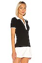 view 2 of 4 Libby Polo in Black