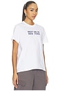 view 2 of 4 Meet Me in Ny Giovanni Tee in White