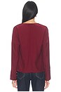 view 4 of 4 Vinnie Silk Blouse in Red