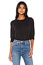 view 1 of 4 The Cropped Longsleeve in Black
