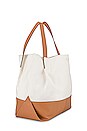 view 3 of 6 Passenger Oversized Tote Bag in White Canvas