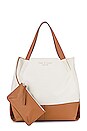 view 5 of 6 Passenger Oversized Tote Bag in White Canvas
