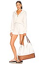 view 6 of 6 Passenger Oversized Tote Bag in White Canvas