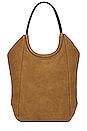 view 2 of 4 BOLSO SHOPPER REMI in Golden Brown Suede