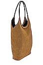 view 3 of 4 BOLSO SHOPPER REMI in Golden Brown Suede