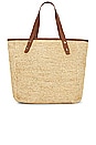 view 1 of 5 Daily Straw Tote in Natural