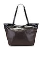 view 1 of 4 Emerson Tote in Chocolate & Black Placeholder