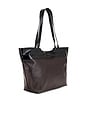 view 3 of 4 Emerson Tote in Chocolate & Black Placeholder