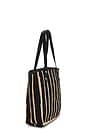 view 3 of 4 Daily Tote Straw in Black Multi