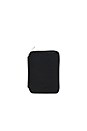 view 1 of 5 Small Zip Around Wallet in Black