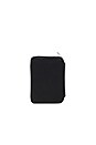 view 2 of 5 Small Zip Around Wallet in Black