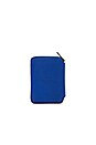 view 2 of 5 Small Zip Around Wallet in Cobalt