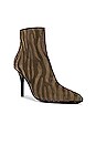 view 2 of 5 BOTTINES À TALON WAYLON in Taupe Zebra