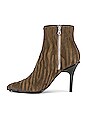 view 5 of 5 BOTTINES À TALON WAYLON in Taupe Zebra