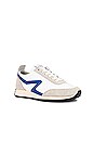 view 2 of 6 SNEAKERS RETRO RUNNER in Off White & Blue
