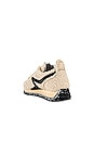 view 3 of 6 Retro Runner Faux Fur Sneaker in Beige