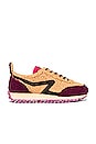view 1 of 7 Retro Runner Faux Fur Sneaker in Camel