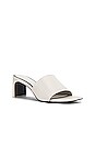 view 2 of 5 Emma Mid Mule in White