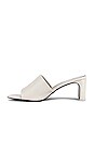 view 5 of 5 Emma Mid Mule in White