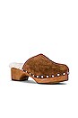 view 2 of 5 Mara Clog in Chestnut