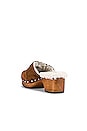 view 3 of 5 Mara Clog in Chestnut