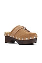 view 2 of 5 Johannes Clog in Camel & Natural