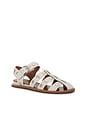 view 2 of 5 Beau Fisherman Sandal in Antique White