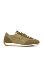 view 1 of 6 BASKETS RUNNER SLIM RETRO in Martini Olive