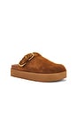 view 2 of 5 Geo Buckle Platform Mule in Brown