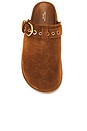 view 4 of 5 Geo Buckle Platform Mule in Brown