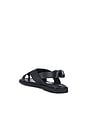 view 3 of 5 Gia Toe Loop Sandal in Black