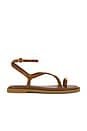 view 1 of 5 Geo Strappy Ring Sandal in Umber