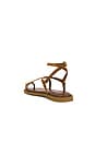 view 3 of 5 Geo Strappy Ring Sandal in Umber