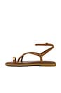 view 5 of 5 Geo Strappy Ring Sandal in Umber