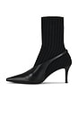 view 5 of 5 Mercer Sock Slingback Ankle Boot in Black