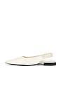 view 5 of 5 Mercer Slingback Flat in Antique White