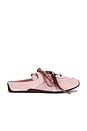 view 1 of 5 Retro Runner Slim Ultra Mule in Mauve Suede